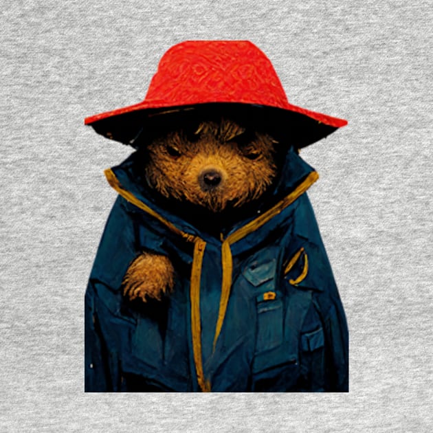 Gorgeous Paddington Bear in Blue Coat by AmaniZelaya